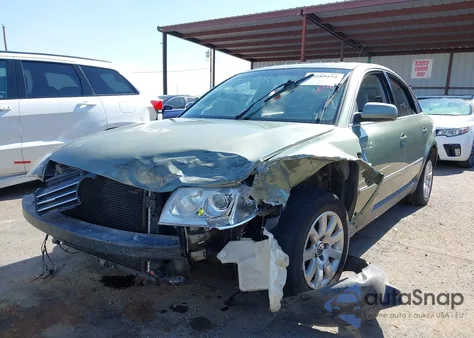 2003 Volkswagen Passat Gls V6 из США, поврежденный, VIN WVWPH63B23P274061